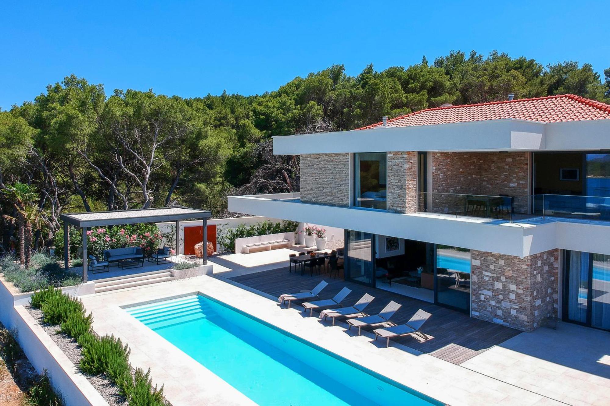 Villa Eola Hvar 耶尔萨 外观 照片