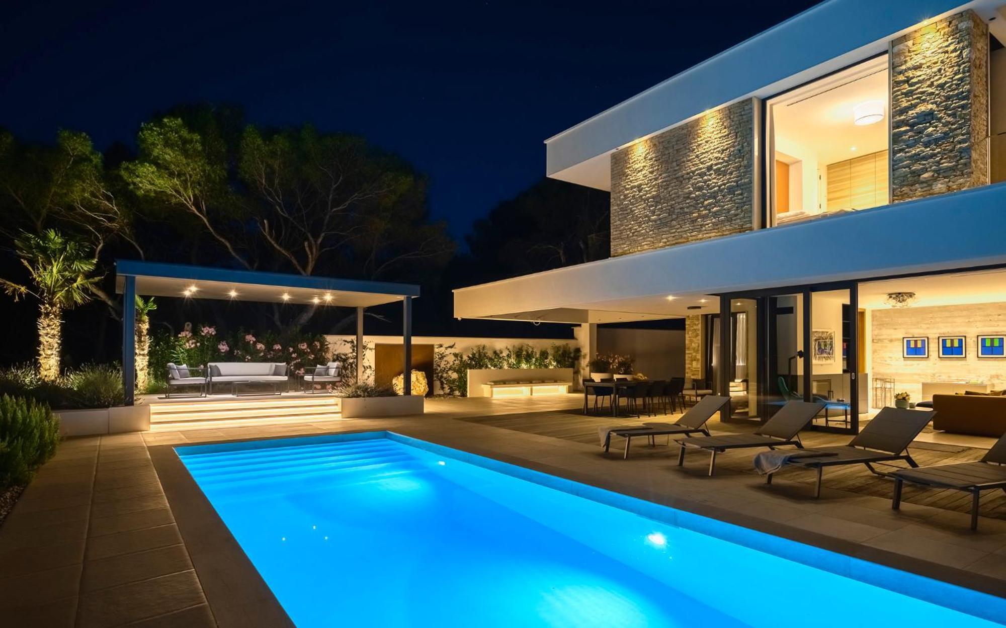 Villa Eola Hvar 耶尔萨 外观 照片